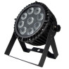 Akku LED PAR IP65 mit Wireless DMX, 9 × 12 W RGBWAUV 6-in-1
