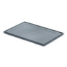 Deckel für ECO Eurobox 60 × 40 cm – grau Recycling-PP