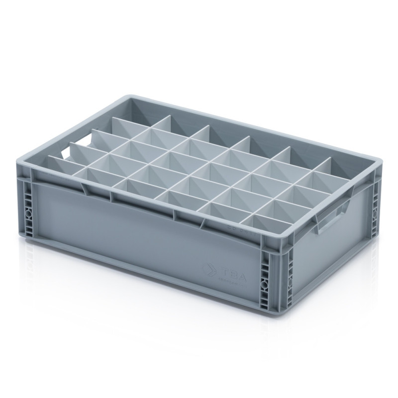 Trennwand für Eurobox 60 × 40 × 17 cm – kurz weiß