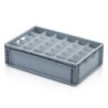 Trennwand für Eurobox 60 × 40 × 17 cm – kurz weiß