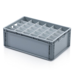 Trennwand für Eurobox 60 × 40 × 22 cm – lang weiß