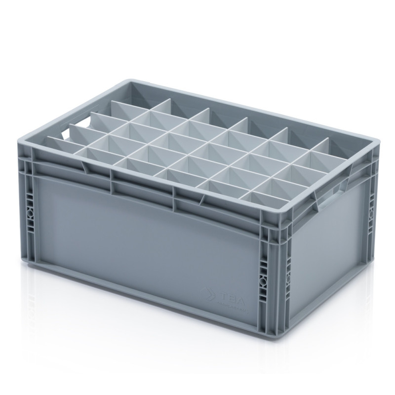 Trennwand für Eurobox 60 × 40 × 27 cm – lang weiß