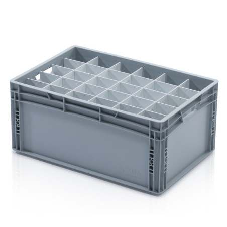 Trennwand für Eurobox 60 × 40 × 27 cm – lang weiß