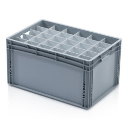 Trennwand für Eurobox 60 × 40 × 32 cm – lang weiß