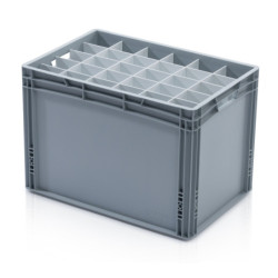 Trennwand für Eurobox 60 × 40 × 42 cm – kurz weiß
