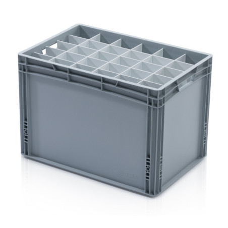 Trennwand für Eurobox 60 × 40 × 42 cm – kurz weiß