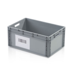 Selbstklebende Sichttasche A5 für Euroboxen – transparent