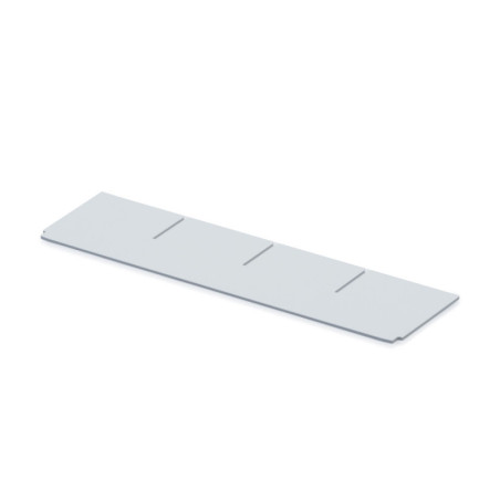 Trennwand für Eurobox 40 × 30 × 12 cm – lang weiß