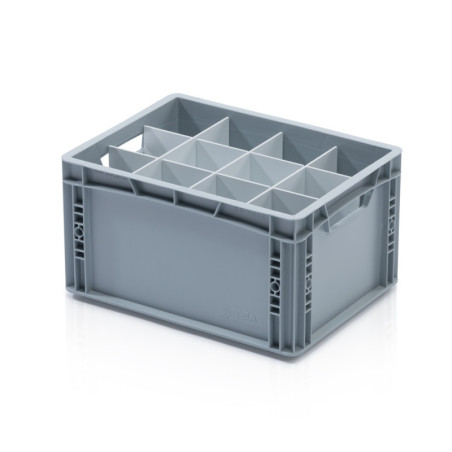 Trennwand für Eurobox 40 × 30 × 22 cm – lang weiß