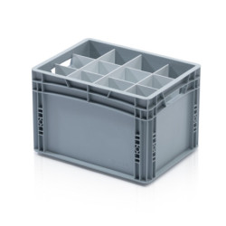 Trennwand für Eurobox 40 × 30 × 27 cm – lang weiß