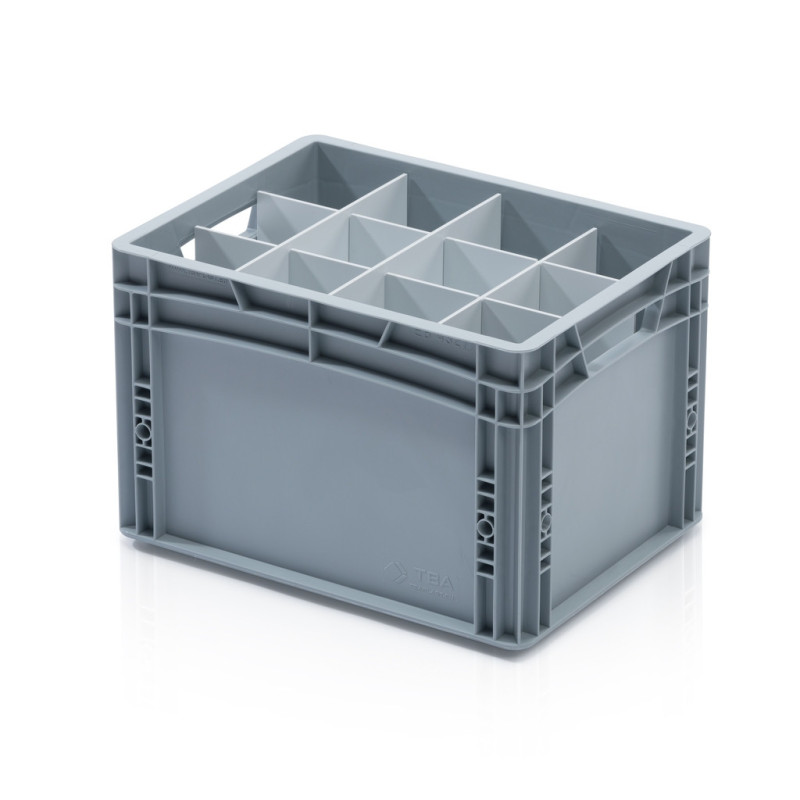 Trennwand für Eurobox 40 × 30 × 27 cm – kurz weiß