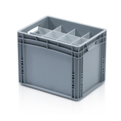 Trennwand für Eurobox 40 × 30 × 32 cm – lang weiß
